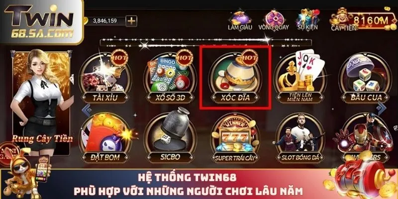 Hệ thống TWIN68 phù hợp với những người chơi lâu năm
